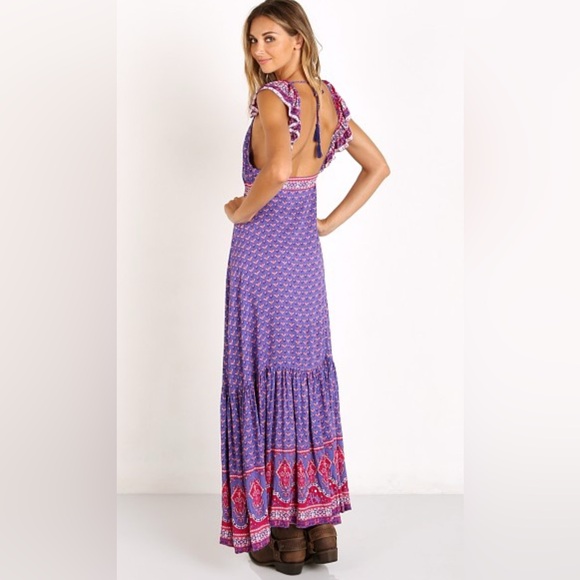 Spell and the gypsy sunset road frill maxi dress - Picture 2 of 8